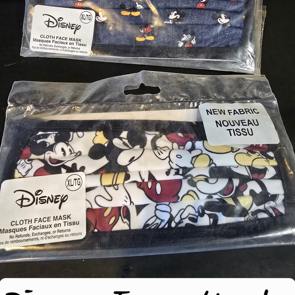 Disney Kids Face Mask Set - Multicolor